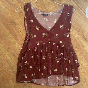A&E Maroon blouse!